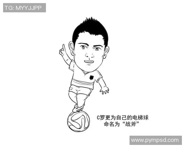 幼儿简笔画教程足球明星C罗的可爱画法与创意展示